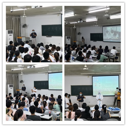 说明: E:\10——新闻稿件\2021年\21——伟德betvlctor国际官网踊跃报名参加全员核酸检测工作志愿者报名\培训现场.jpg